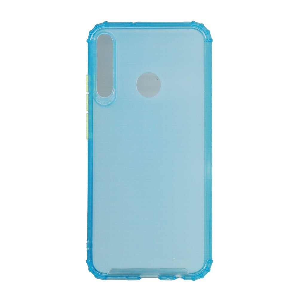 Husa din silicon matte crack, pentru Huawei P40 lite E, blue