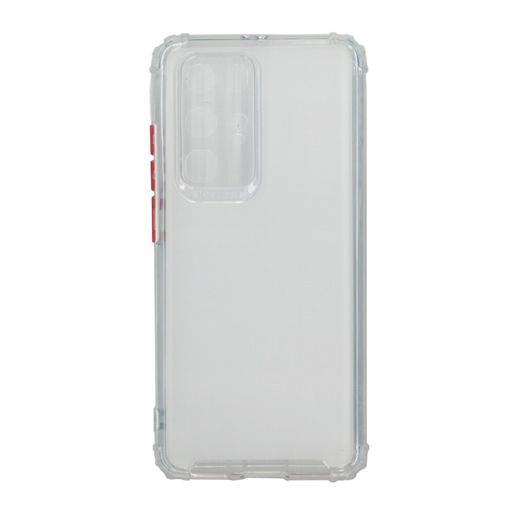 Husa din silicon matte crack, pentru Huawei P40 Pro, alb