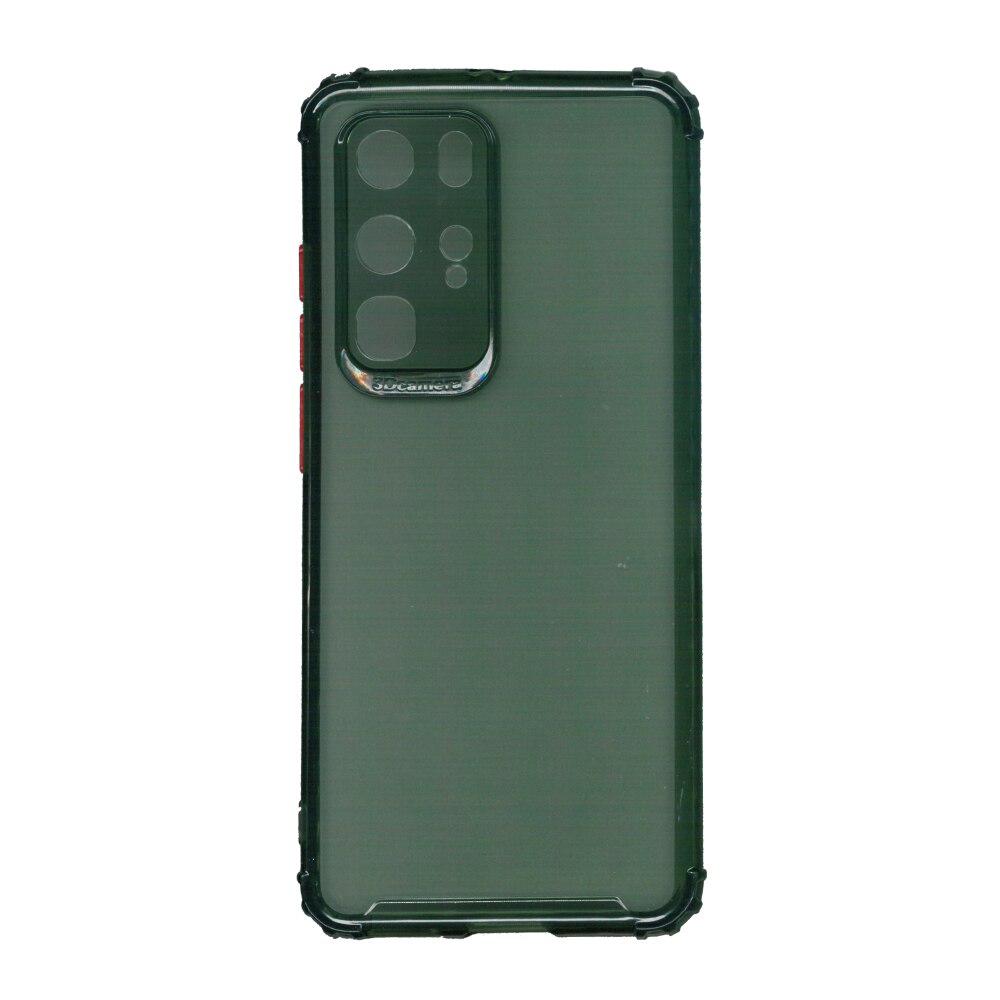Husa din silicon matte crack, pentru Huawei P40 Pro, verde