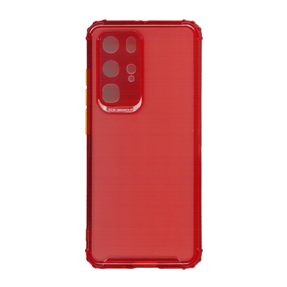 Husa din silicon matte crack, pentru Huawei P40 Pro, rosu