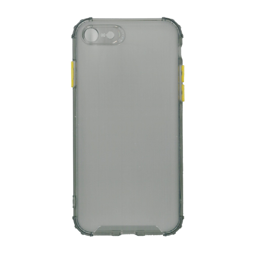 Husa din silicon matte crack, pentru Apple iPhone 7/8/SE 2020, gri