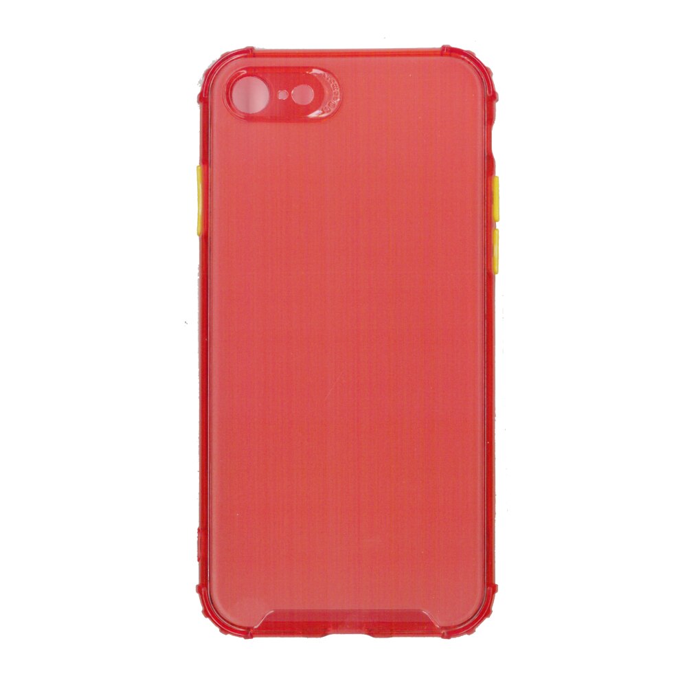 Husa din silicon matte crack, pentru Apple iPhone 7/8/SE 2020, rosu