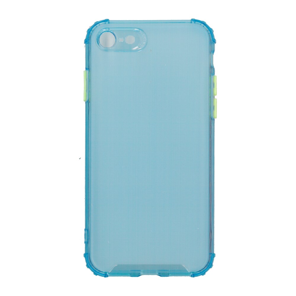 Husa din silicon matte crack, pentru Apple iPhone 7/8/SE 2020, blue