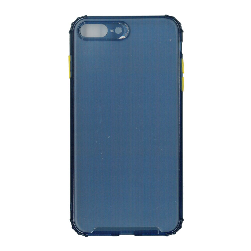 Husa din silicon matte crack, pentru Apple iPhone 7/8 Plus, albastru