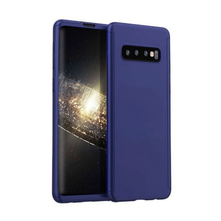 Husa 360 pentru Galaxy S10 Navy