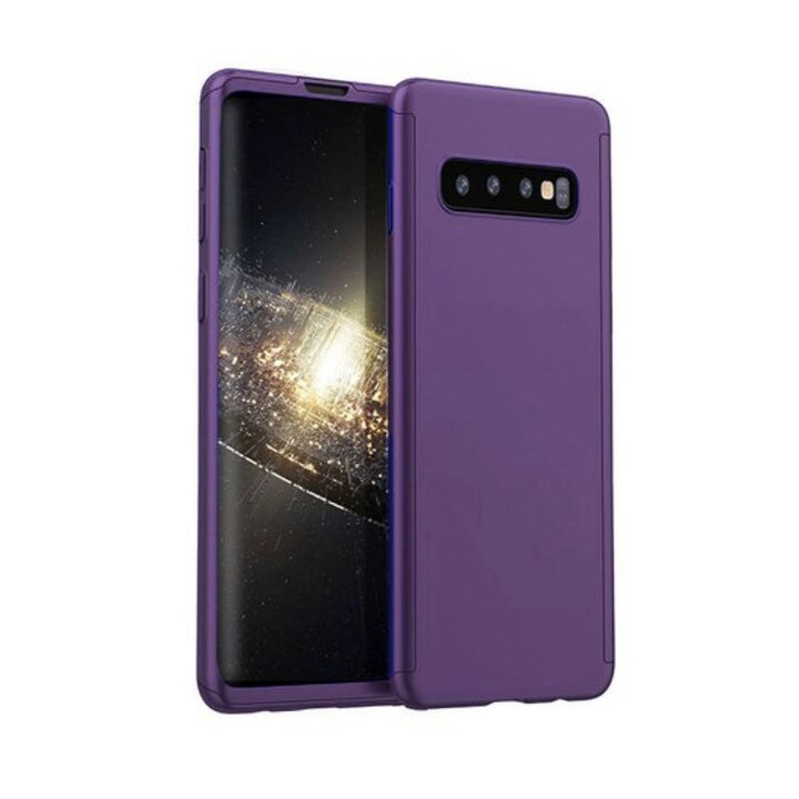 Husa 360 pentru Galaxy S10 Purple