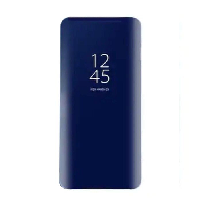 Husa Flip Mirror pentru Galaxy S10 Lite / A91 Blue