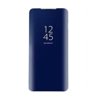 Husa Flip Mirror pentru Galaxy J4 (2018) Blue Husa Flip Mirror pentru Galaxy J4 (2018) Blue