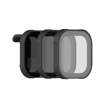 Set de 3 Filtre PolarPro Shutter Pentru GoPro Hero 8 Negru Set de 3 Filtre PolarPro Shutter Pentru GoPro Hero 8 Negru