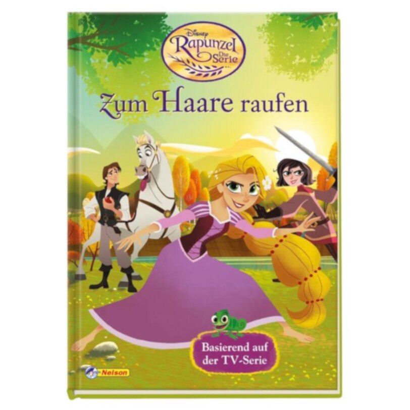 Carte poveste ilustrata in limba Germana, Rapunzel Die Serie,Zum Haare raufen