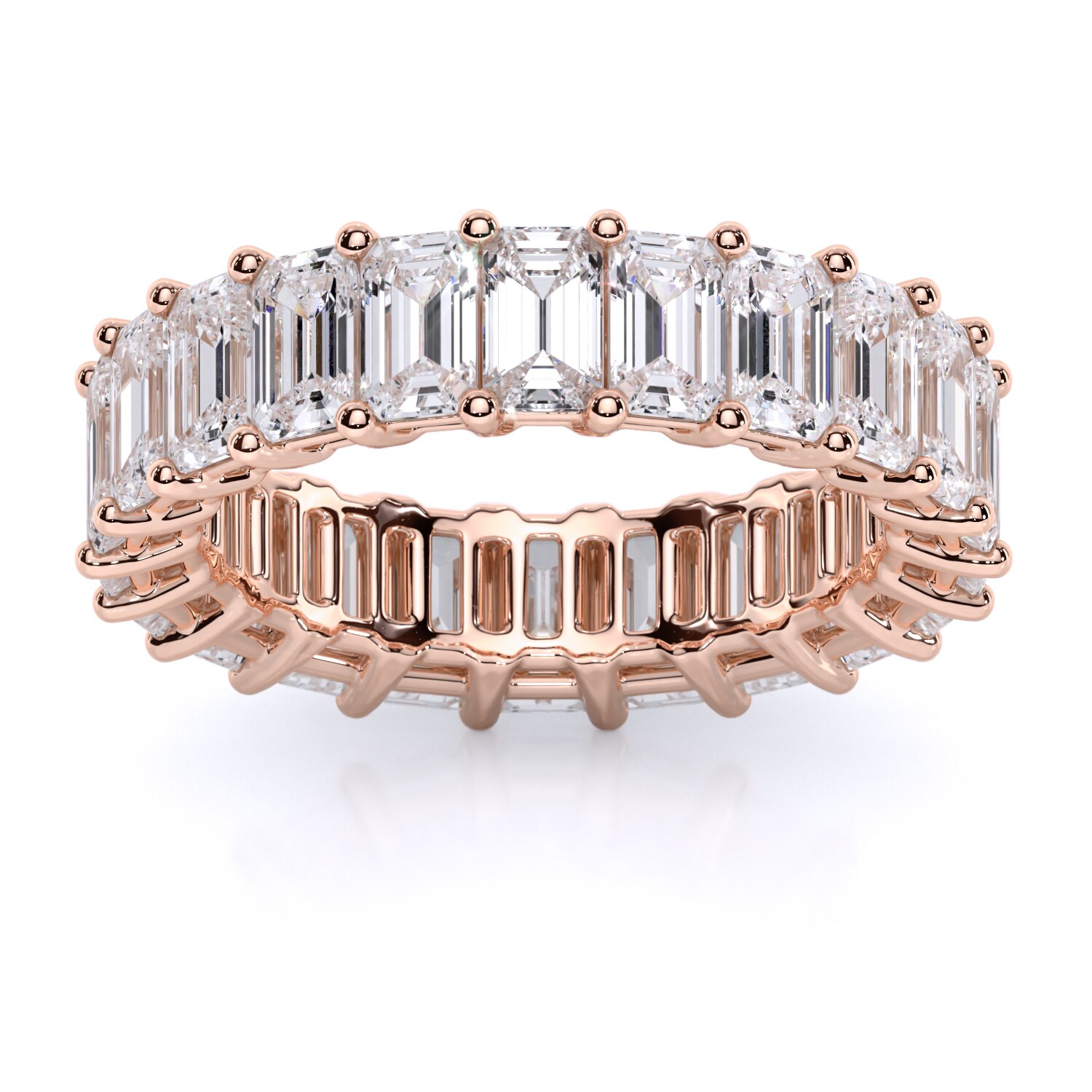 Inel din aur 18K, SIAJ, Serenity, cu diamante create de om 3.20ct