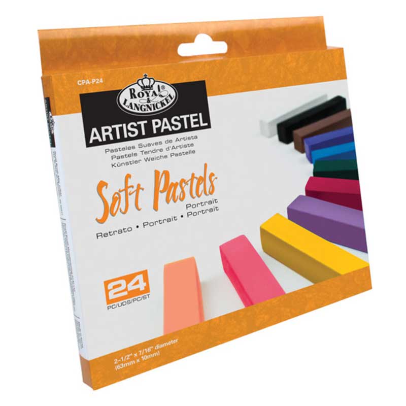 Set 24 pasteluri cretate Royal & Langnickel - Portrait