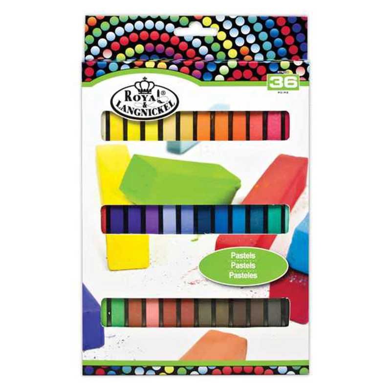 Set 36 pasteluri cretate CoolArt Royal & Langnickel