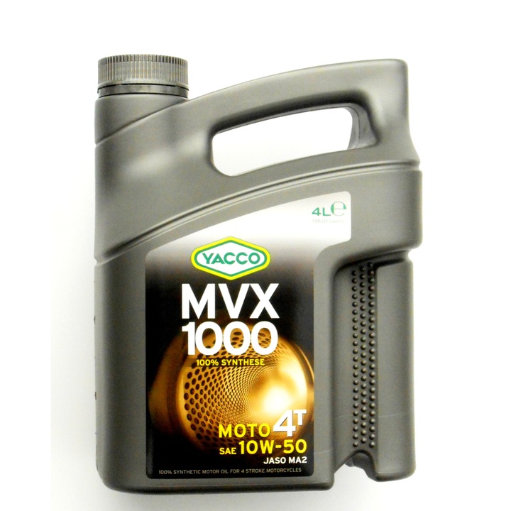 Моторно масло YACCO, MVX 1000, 4T, 10W-50 - 4L
