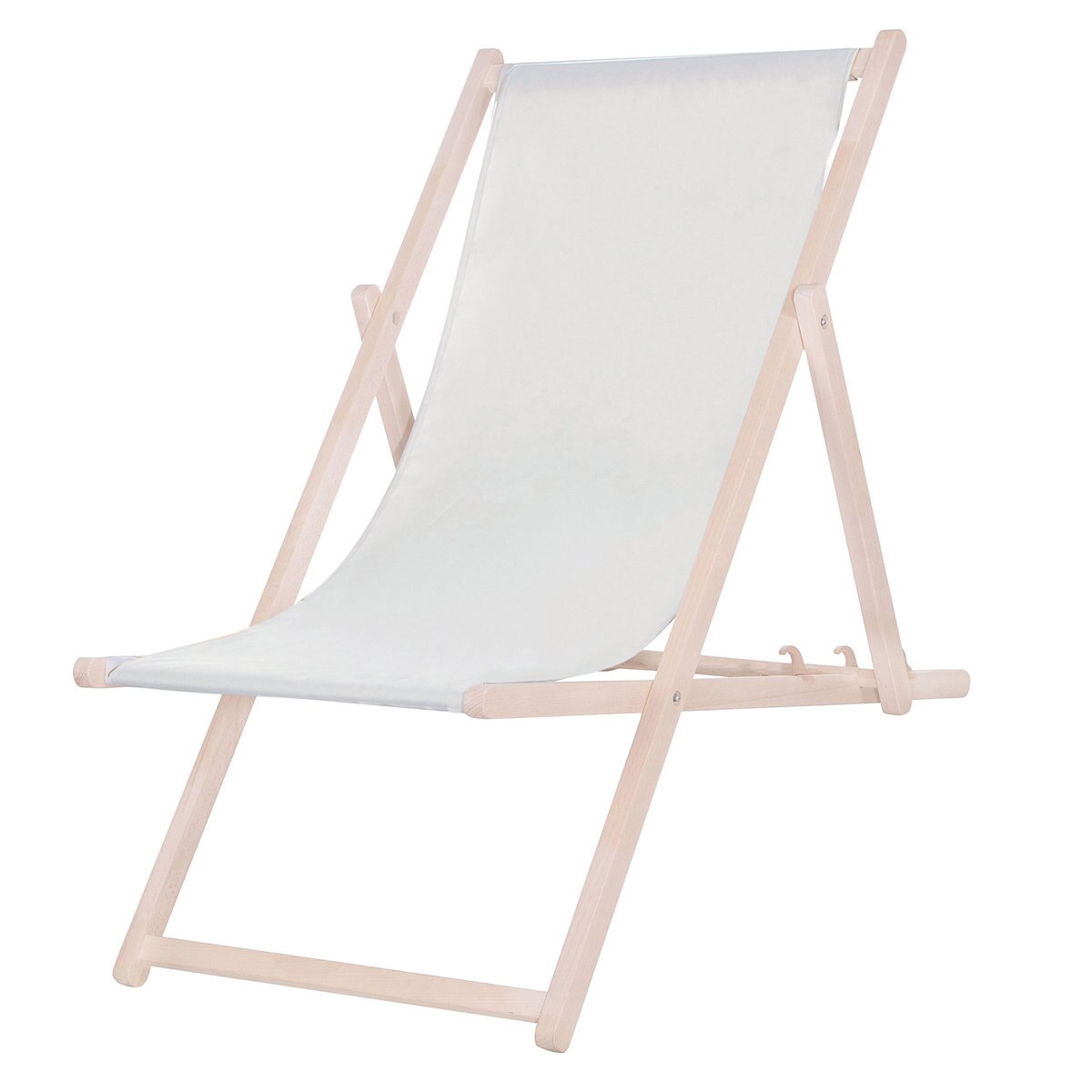 Sezlong pliabil , Platinet Sunbed 45448, reglabil, gri