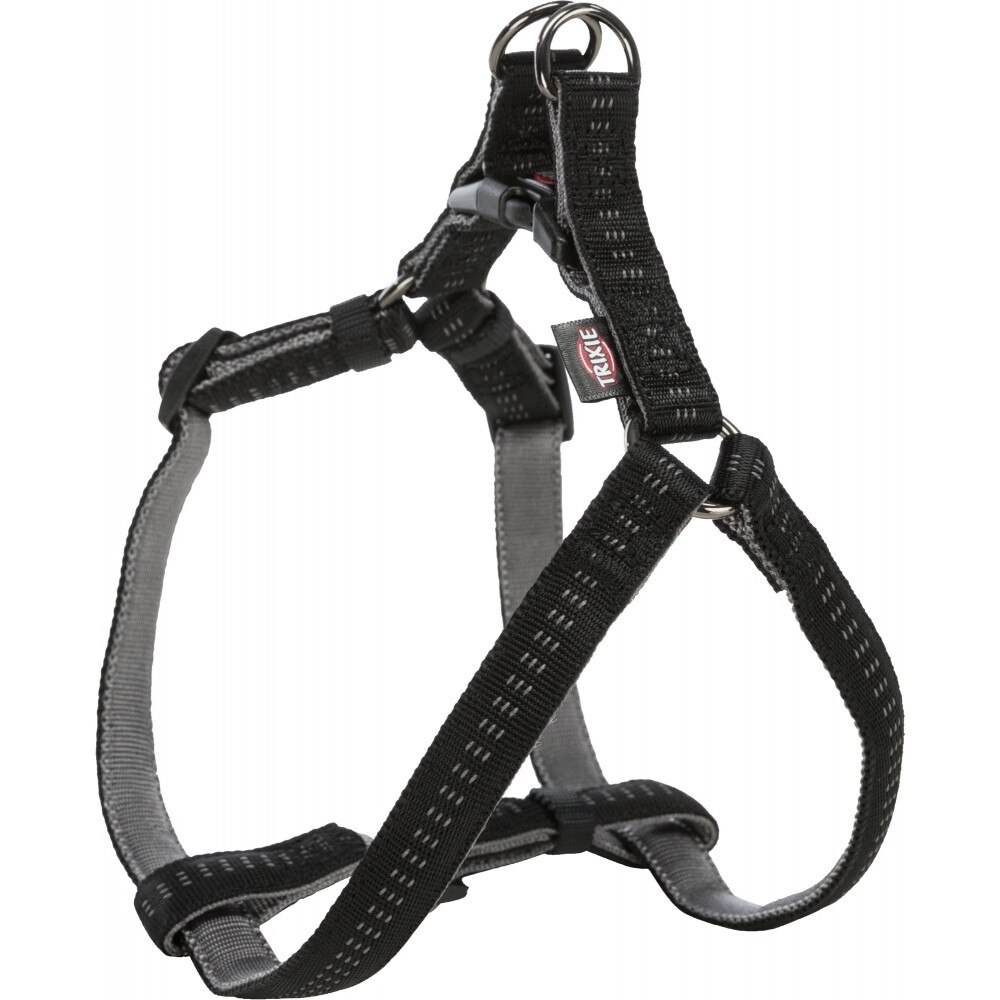 Ham Trixie Softline Elegance Touring M 50-65 cm/20 mm Negru/Gri 116701