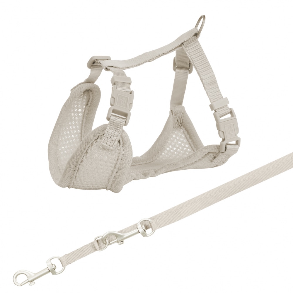 Set Trixie Soft Ham Si Lesa Pentru Caini Juniori 26-34 cm/10 mm, 2.00 m Gri 15560