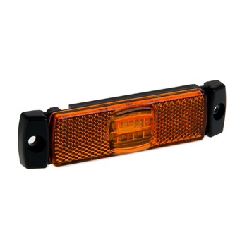 Lampa LED gabarit auto cu cablu, 12V/ 24V, dreptunghiulara, 97x30x12mm, Portocaliu Lampa LED gabarit auto cu cablu, 12V/ 24V, dreptunghiulara, 97x30x12mm, Portocaliu