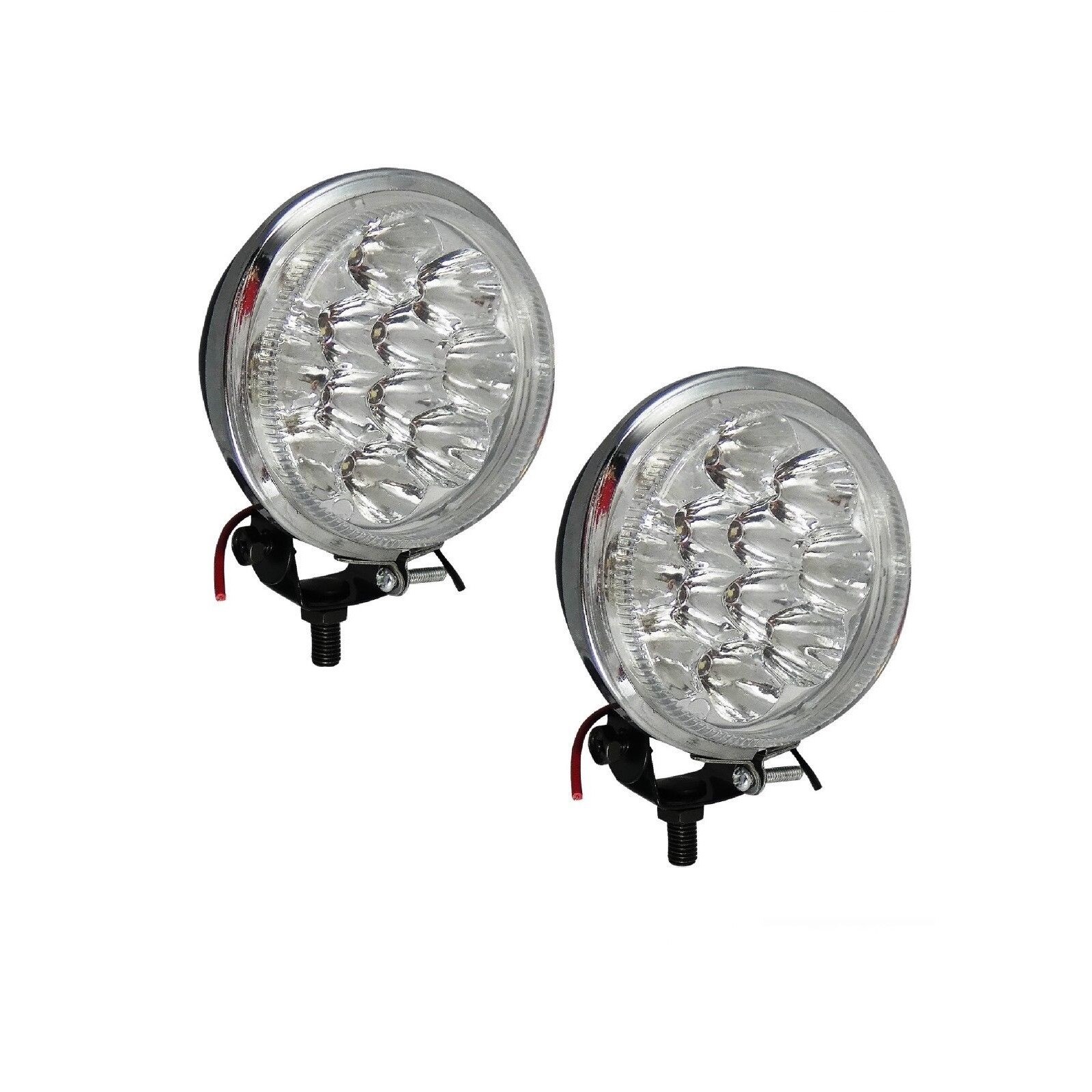 Proiectoare LED, Flexzon, DRL, Lumini de zi , Alb Rece, 6000k, 12LED