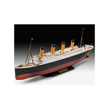 Navomodel de construit RMS Titanic Easy-Click 1: 600 5498 Revell, 156 piese, Multicolor Navomodel de construit RMS Titanic Easy-Click 1: 600 5498 Revell, 156 piese, Multicolor