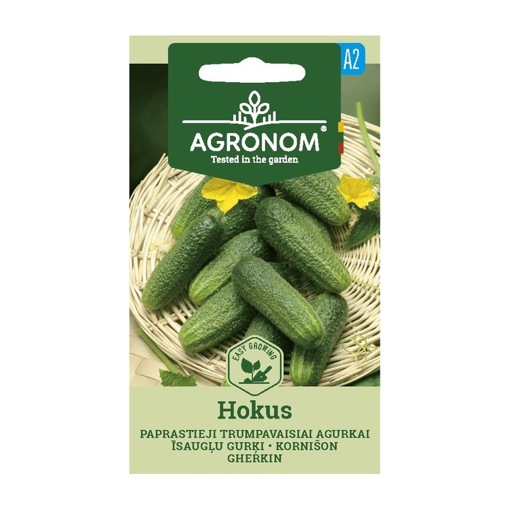 Castraveti Cornichon Hokus, Agronom, Seminte, Soi Semi Timpuriu, plic, 1 gram