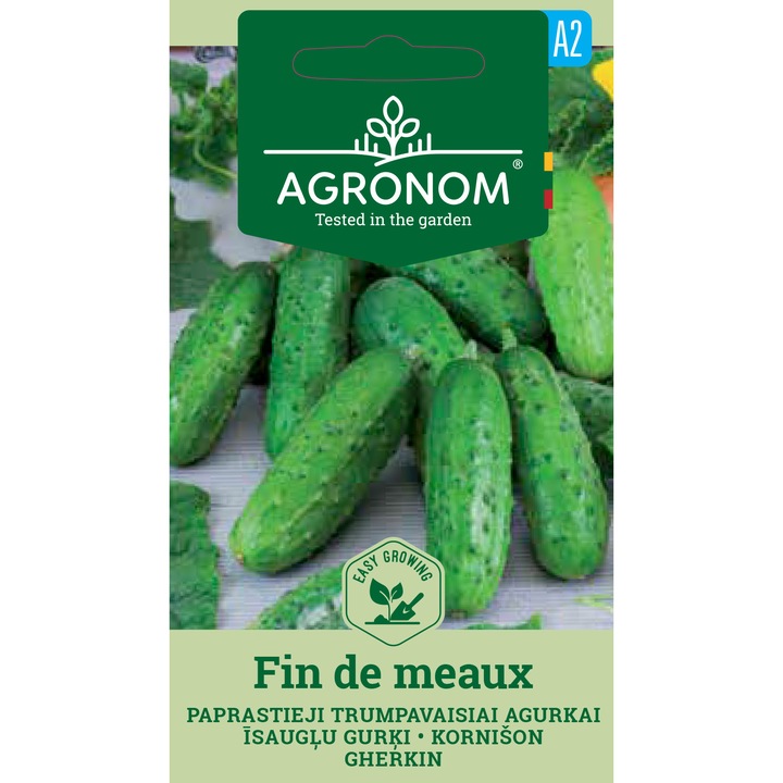 Castraveti Cornichon Fin De Meaux, Agronom, Seminte, Soi Timpuriu, plic, 1 gram