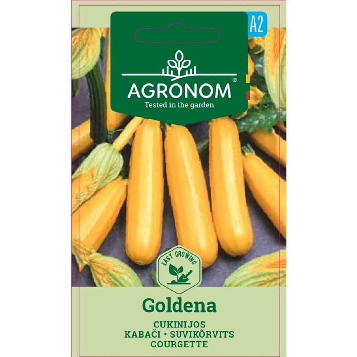 Dovlecel Goldena, Agronom, Seminte, plic, 2 grame