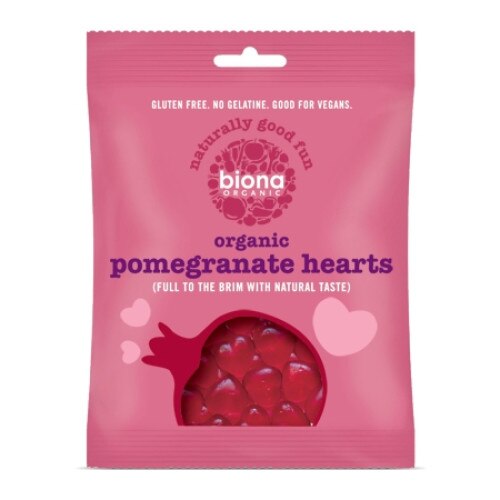 Jeleuri inimioare cu rodie bio 75g