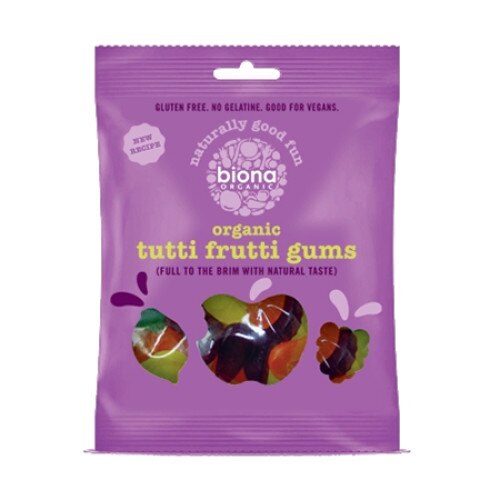 Jeleuri Tutti Frutti bio 75g