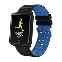 smartband pimpom f3 144 inch impermeabila compatibilitate iosandroid bluetooth pedometru albastrunegru imagen 54_0_
0