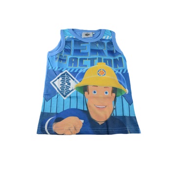 Tricou fara maneci baieti Pompierul Sam Setino 980-310AL, Multicolor Tricou fara maneci baieti Pompierul Sam Setino 980-310AL, Multicolor