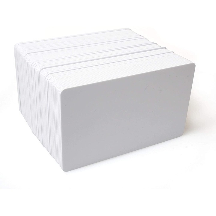 Set 10 carduri NFC/NXP, chip NTAG213, 144 Bytes, PVC, alb