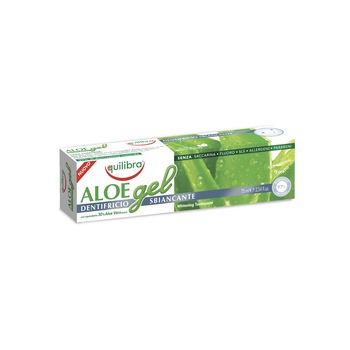 Gel pentru albirea dintilor, EQUILIBRA, cu 30% Aloe Vera, tub 75 ml Gel pentru albirea dintilor, EQUILIBRA, cu 30% Aloe Vera, tub 75 ml