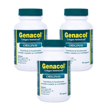 Genacol 3 x 90 cps (cura pe 3 luni) - supliment cu colagen pentru articulatii Genacol 3 x 90 cps (cura pe 3 luni) - supliment cu colagen pentru articulatii