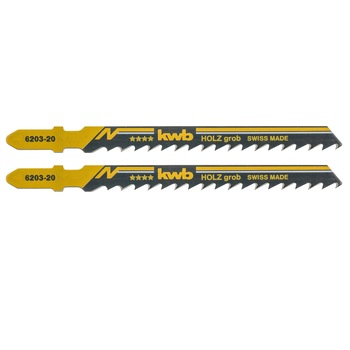 Set 2 bucati lame pendular 100/75 mm, HCS, taiere GROS, KWB Professional Set 2 bucati lame pendular 100/75 mm, HCS, taiere GROS, KWB Professional