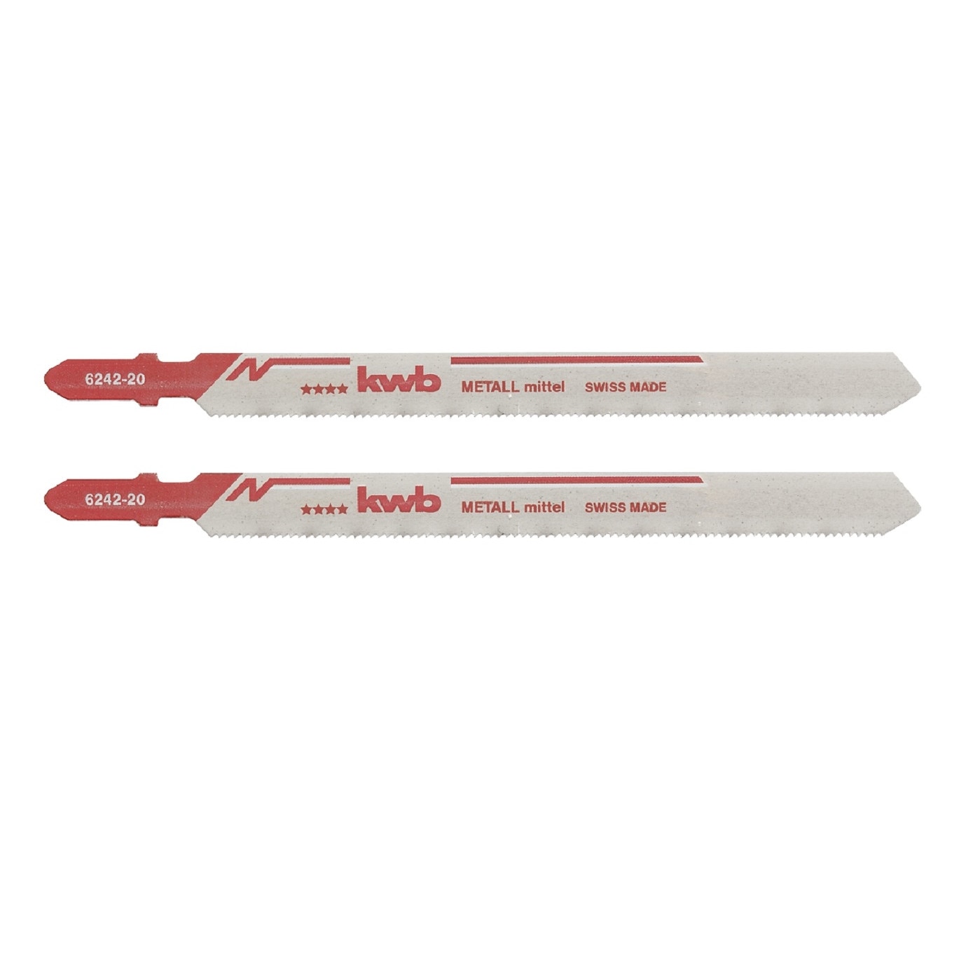 Set 2 bucati lame pendular 132/105 mm, HSS, pentru metal, taiere MEDIU, KWB Professional
