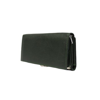 Portofel dama, din piele naturala, Hassion, 1519 Dark Green Portofel dama, din piele naturala, Hassion, 1519 Dark Green