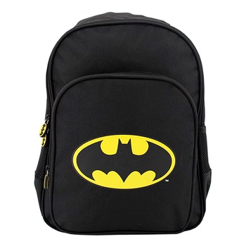Ghiozdan Batman, Claza ZERO, captuseala, 38x27x12cm Ghiozdan Batman, Claza ZERO, captuseala, 38x27x12cm