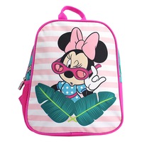 Ghiozdan MINNIE MOUSE, MINI, prescolari, 28x24x9cm Verde