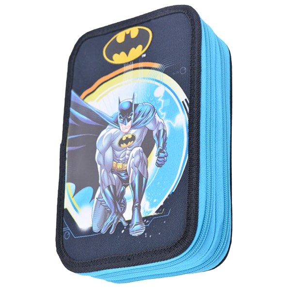 Penar Neechipat 2 fermoare Batman Negru Albastru
