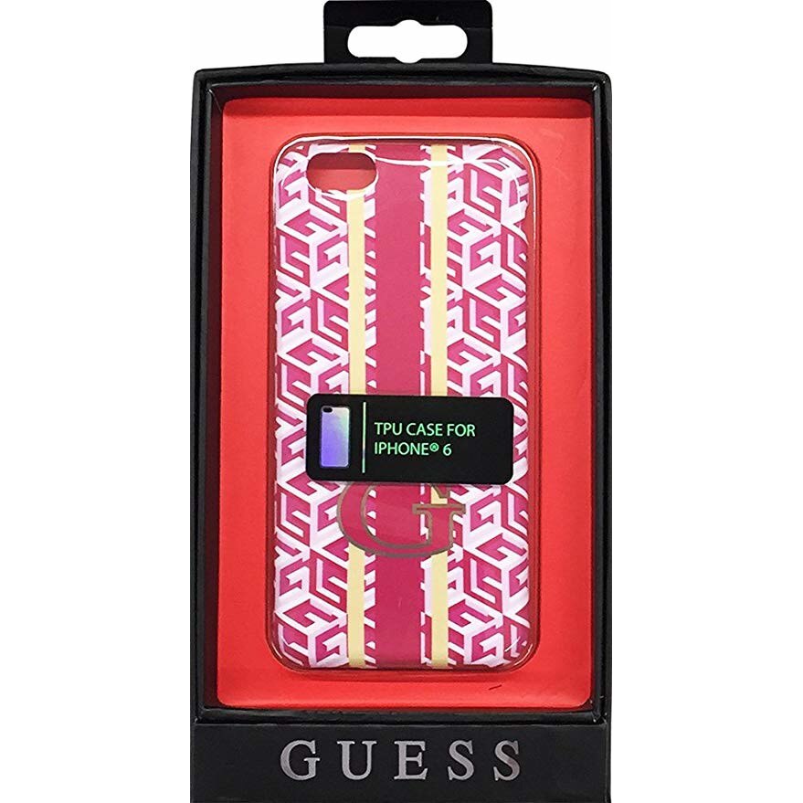 Husa pentru Apple iPhone 6S / 6 Originala Guess TPU, Rosu