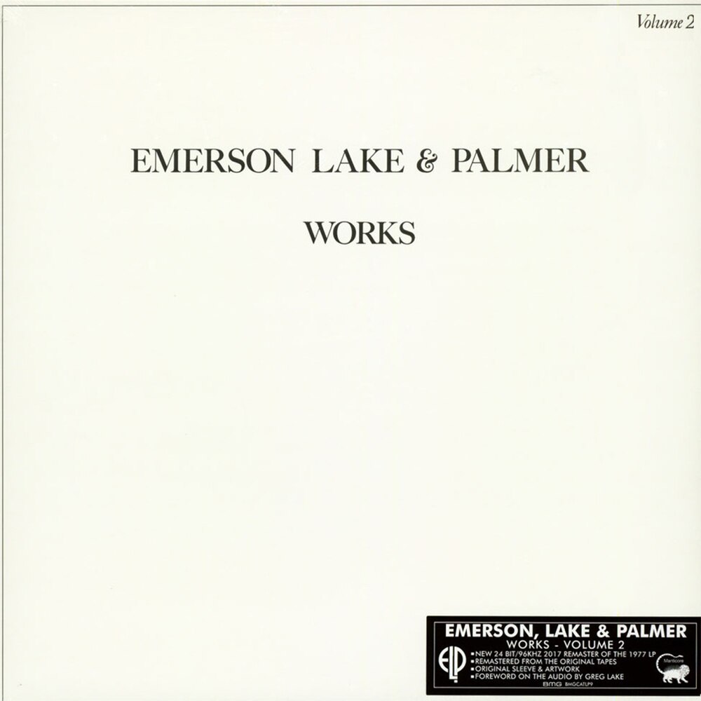 Emerson, Lake & Palmer - Works Volume 2 - Vinyl LP