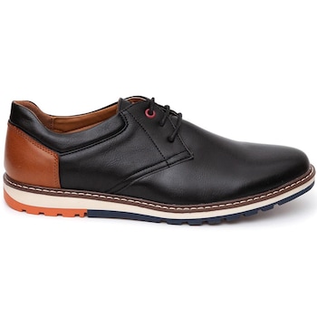 Pantofi barbati Clint cu interior moale din piele naturala, Negru, Negru Pantofi barbati Clint cu interior moale din piele naturala, Negru, Negru