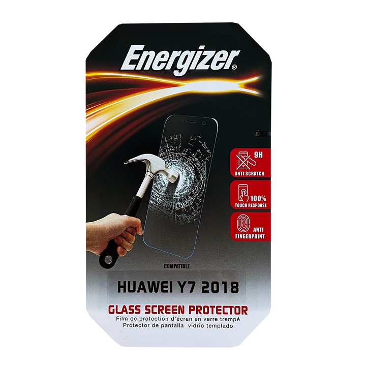 Стъклен протектор Energizer, Huawei Y7 2018