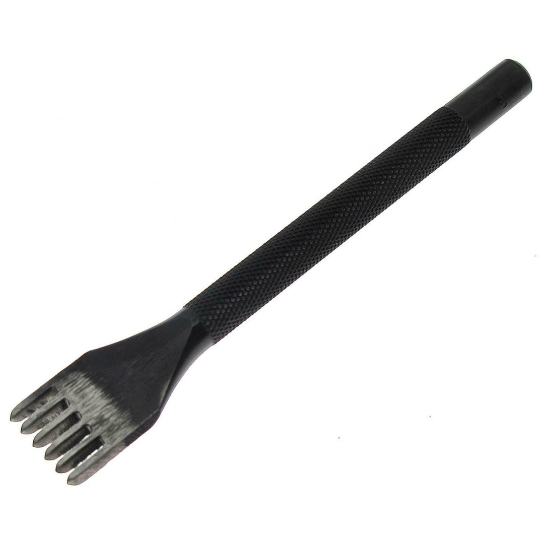 Dalta japoneza pentru cusaturi piele, oblica cu 6 dinti, 4,5 mm