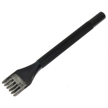 Dalta japoneza pentru cusaturi piele, oblica cu 6 dinti, 4,5 mm Dalta japoneza pentru cusaturi piele, oblica cu 6 dinti, 4,5 mm