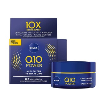Crema antirid de noapte Nivea Q10 POWER, 50 ml Crema antirid de noapte Nivea Q10 POWER, 50 ml