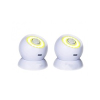 set de 2 lampi led cu senzor de miscare prindere pe baza de magnet alb imagen 21_0_
0