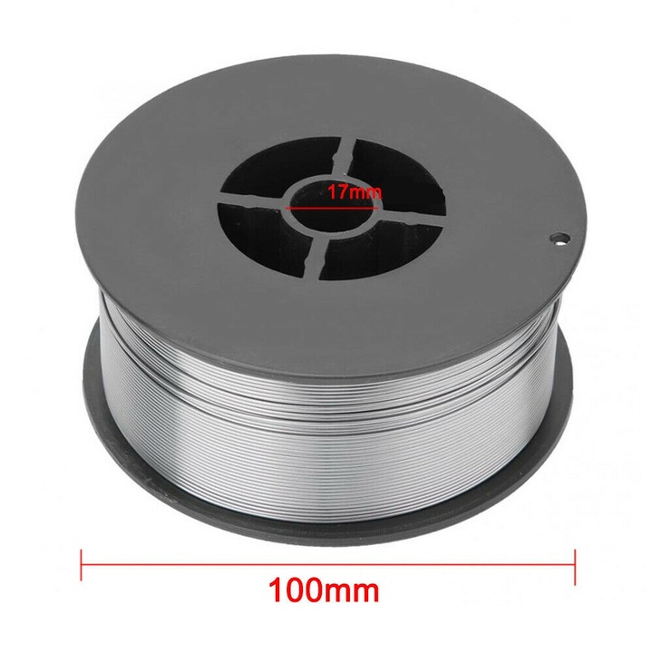 Sarma flux Jasic diametrul 0.8mm rola 1kg pentru sudura fara gaz