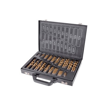 Set burghie titan HSS-TIN ,170 buc , KP32 Set burghie titan HSS-TIN ,170 buc , KP32